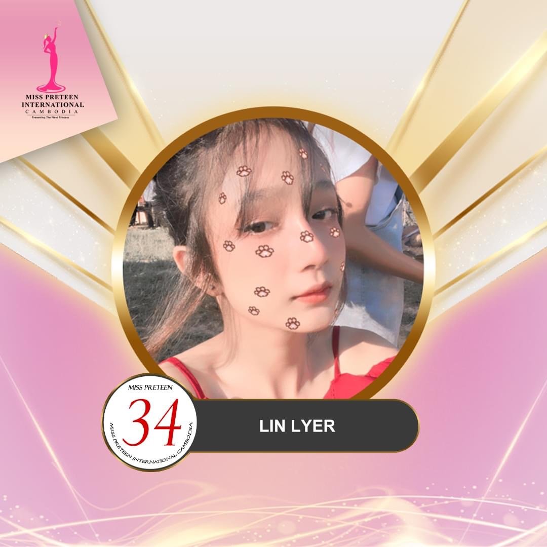 បេក្ខនារី Miss Preteen International Cambodia&nbsp;