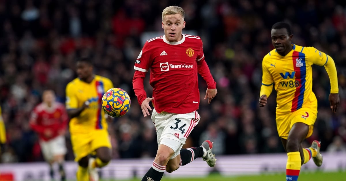 ខ្សែបម្រើ Donny van de Beek&nbsp;
