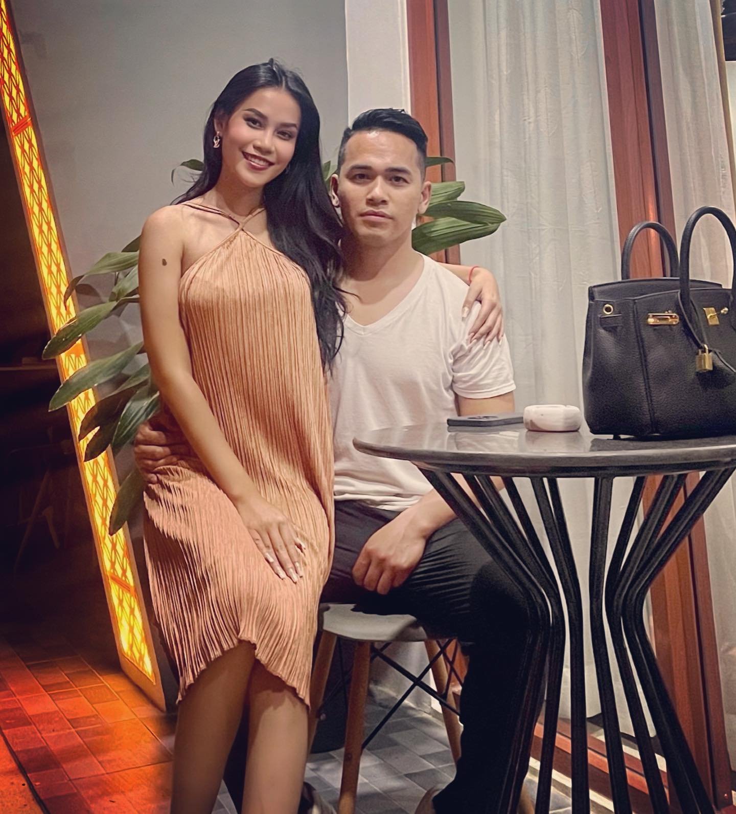 កញ្ញា&nbsp;ងិន ម៉ារ៉ាឌី និងគូស្នេហ៍