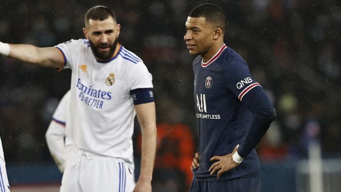 Karim Benzema និង​ Mbappe