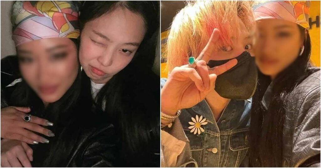 Jennie និង G-Dragon ថតជាមួយនារីម្នាក់ដូចគ្នា