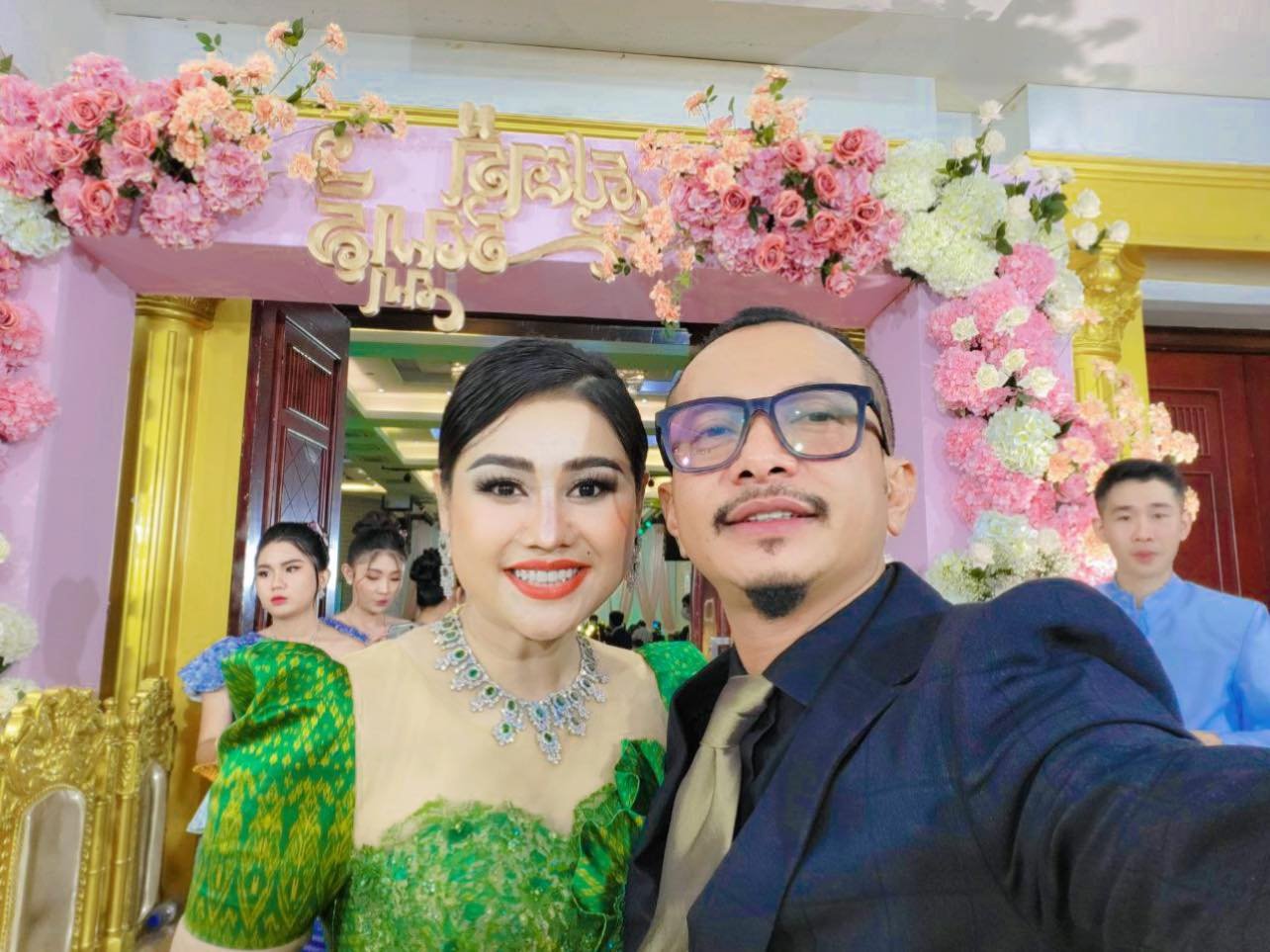 &nbsp; អ្នកនាង យូ លីណា និងលោក លាន អាហ្វ្រីគីនីន