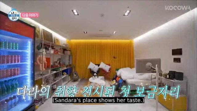 ផ្ទះរបស់ Sandara Park&nbsp;