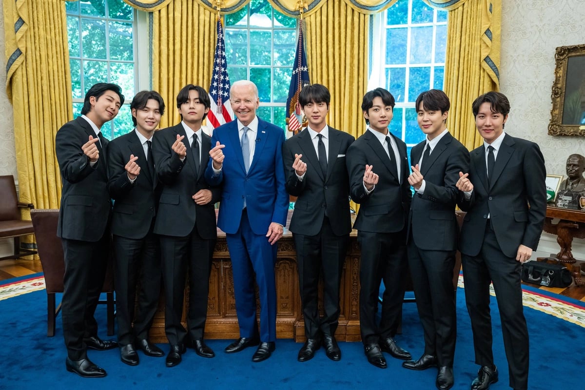 BTS នៅសេតវិមាន លោក Joe Biden