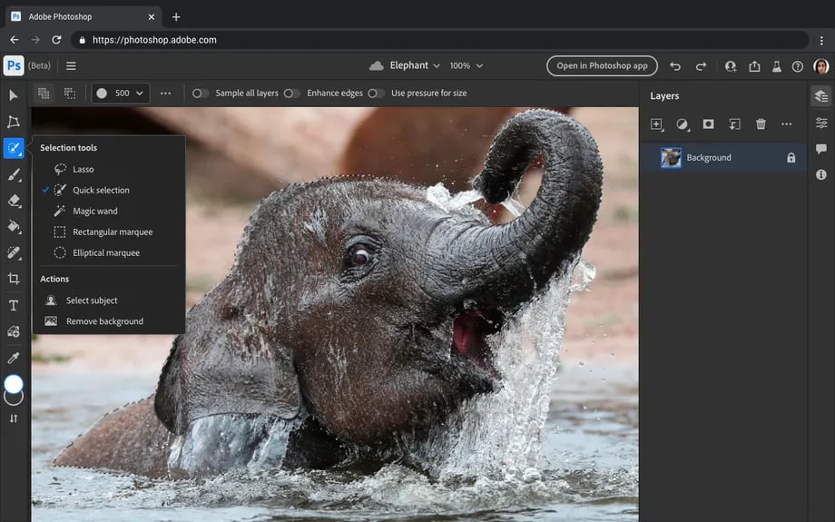 គេហទំព័រ Photoshop