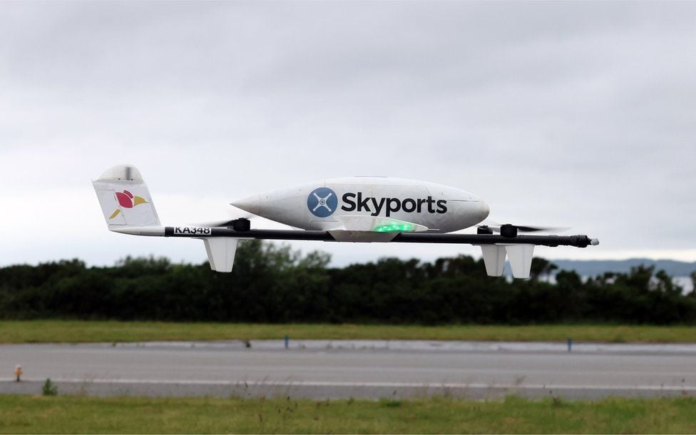 ដ្រូនរបស់ក្រុមហ៊ុន Skyports