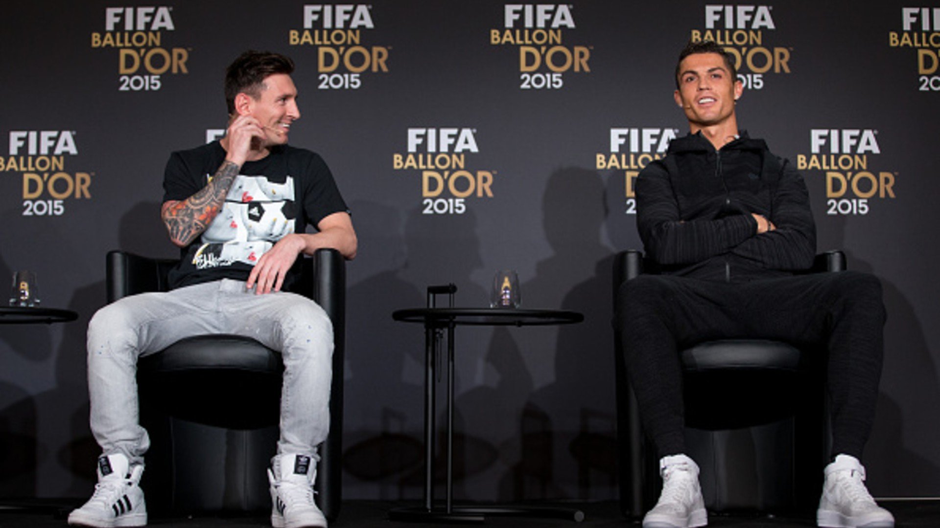 Lionel Messi និង Cristiano Ronaldo