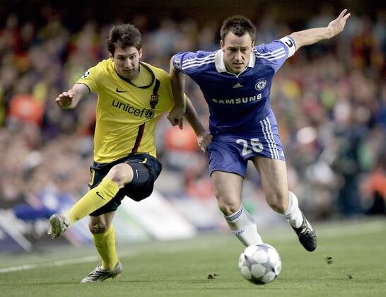 John Terry និង Lionel Messi