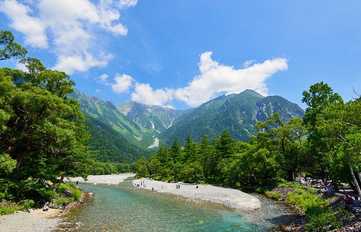Chūbu-Sangaku National Park and the Japanese Alps
