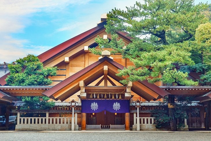The Atsuta Shrine in Nagoya