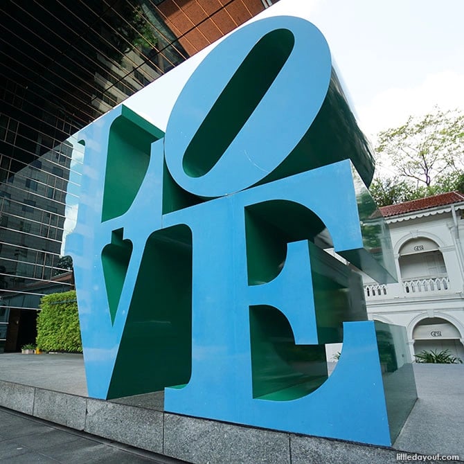 Winsland House II - Love by Robert Indiana
