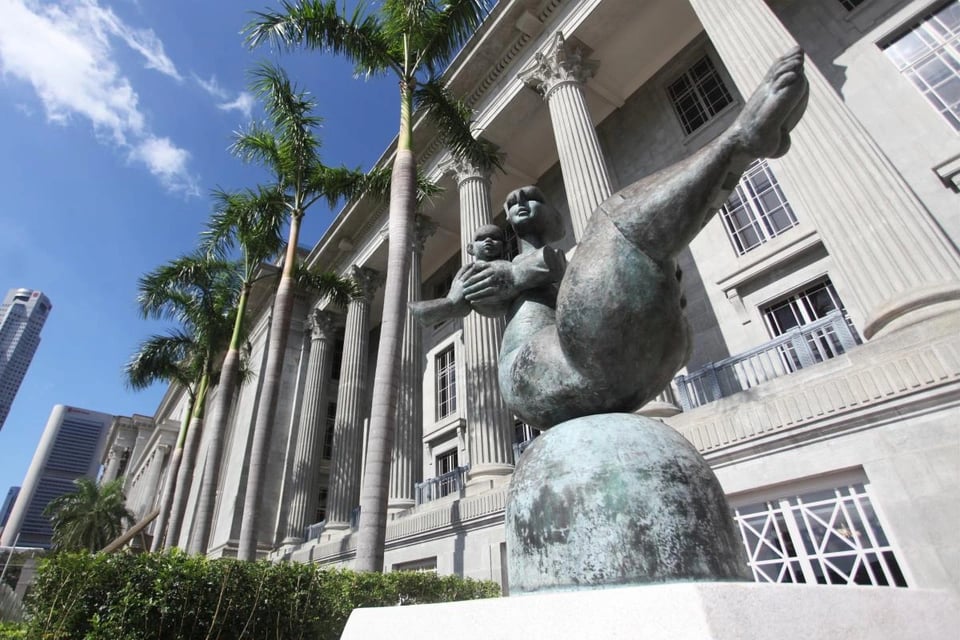 National Gallery Singapore - Mother and child by&nbsp;Ng Eng Teng