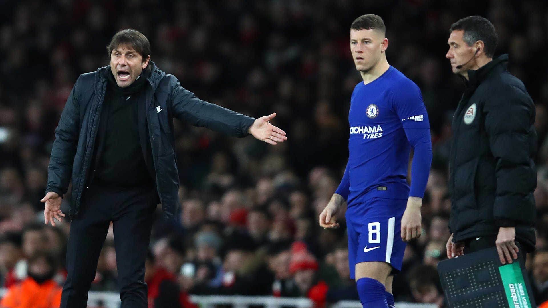 Ross Barkley និងលោក Conte