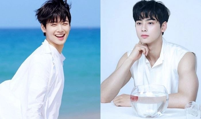 Cha Eun Woo ពីមុន និងសព្វថ្ងៃ