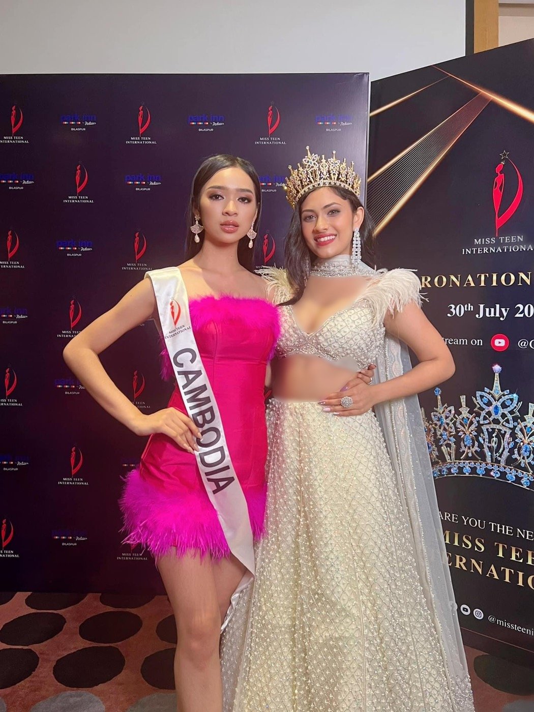 កញ្ញា ឌី បញ្ញាវិមាលា និងMiss Teen International 2019