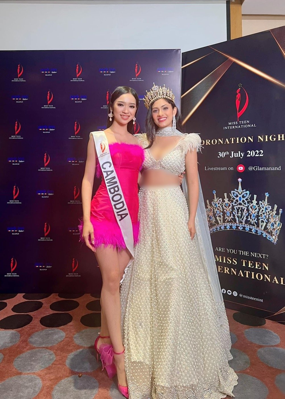 កញ្ញា ឌី បញ្ញាវិមាលា និងMiss Teen International 2019