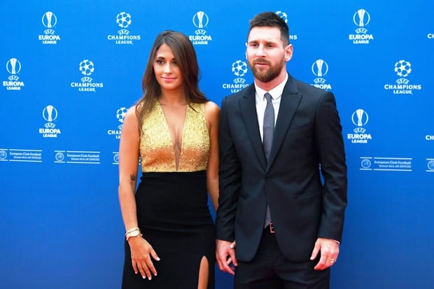 Lionel Messi និងប្រពន្ធ