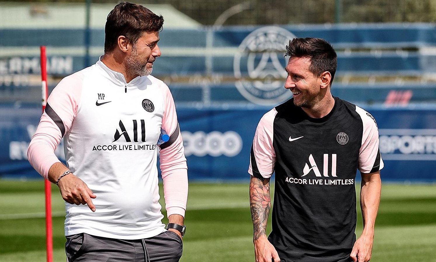 &nbsp; លោក&nbsp;Mauricio Pochettino និង Lionel Messi