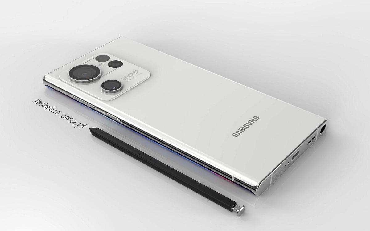 រូបគំរូ Samsung Galaxy S23 Ultra (រូបភាពពី&nbsp;Technizo Concept)