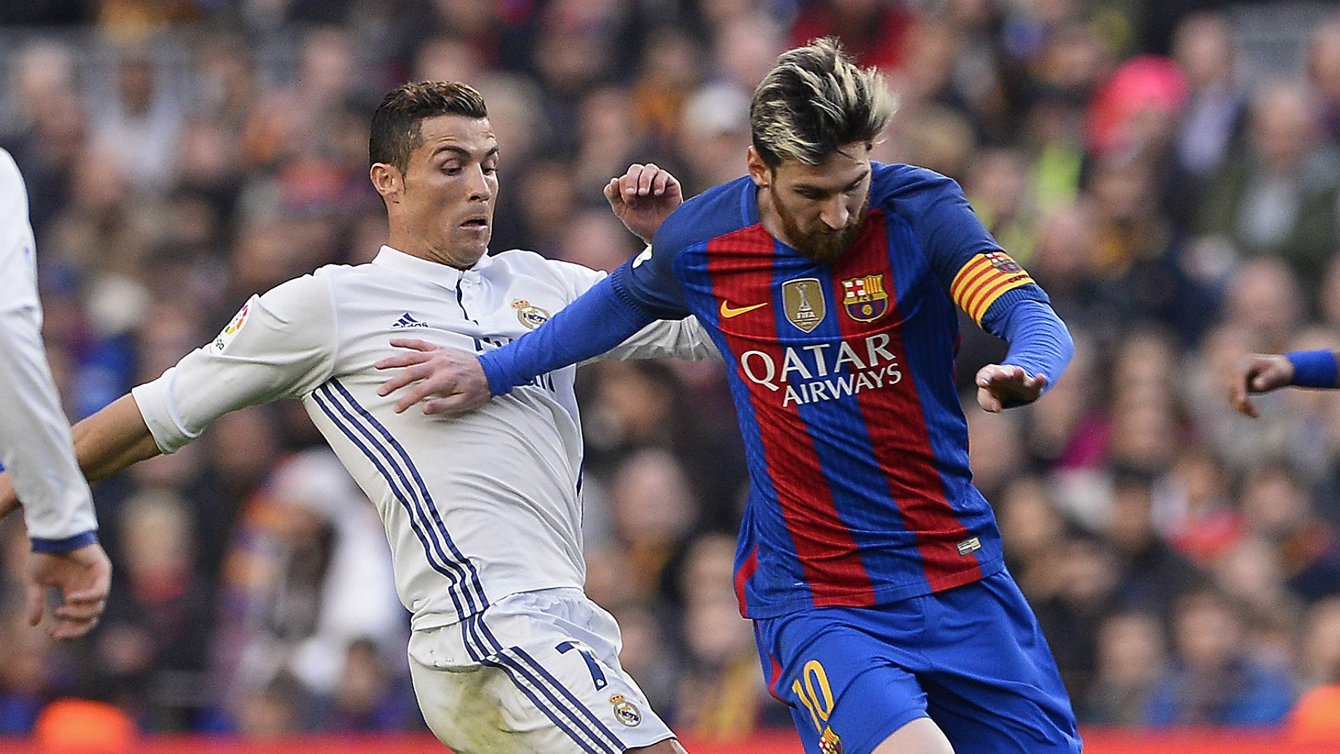 ខ្សែប្រយុទ្ធ Cristiano Ronaldo និង Lionel Messi