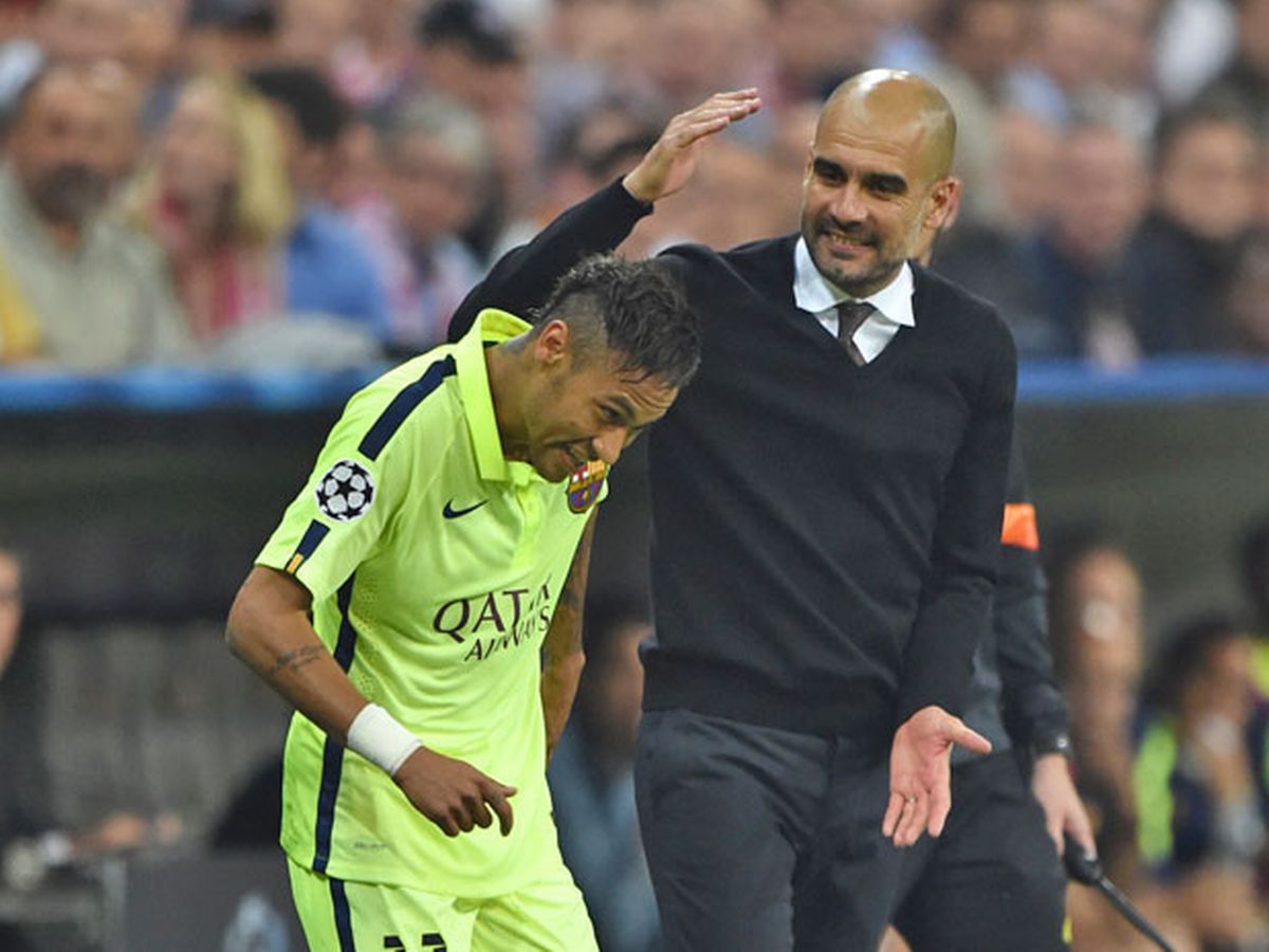 ខ្សែប្រយុទ្ធ&nbsp;Neymar Jr. និងលោក Pep Guardiola