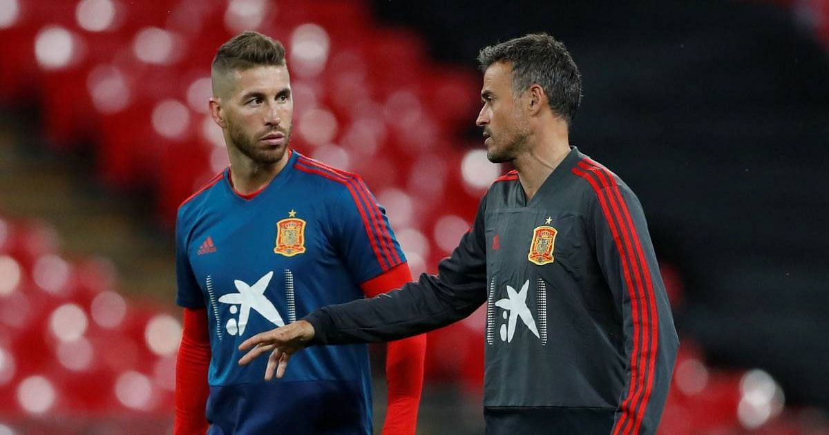 ខ្សែការពារ Sergio Ramos និងលោក Luis Enrique&nbsp;