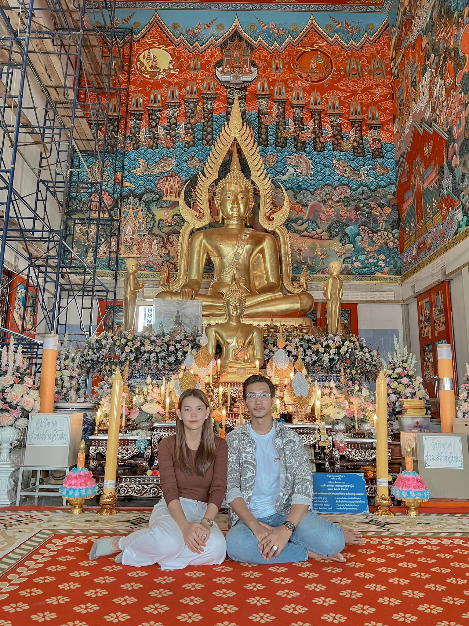 &nbsp; អ្នកនាង សាមេនតា និងស្វាមី