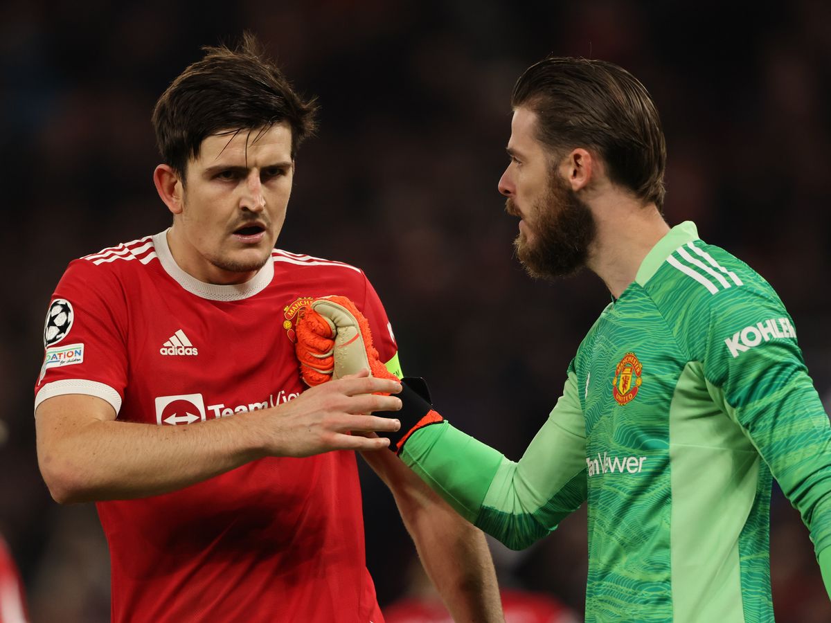 &nbsp; កីឡាករ&nbsp;Harry Maguire និង David De Gea