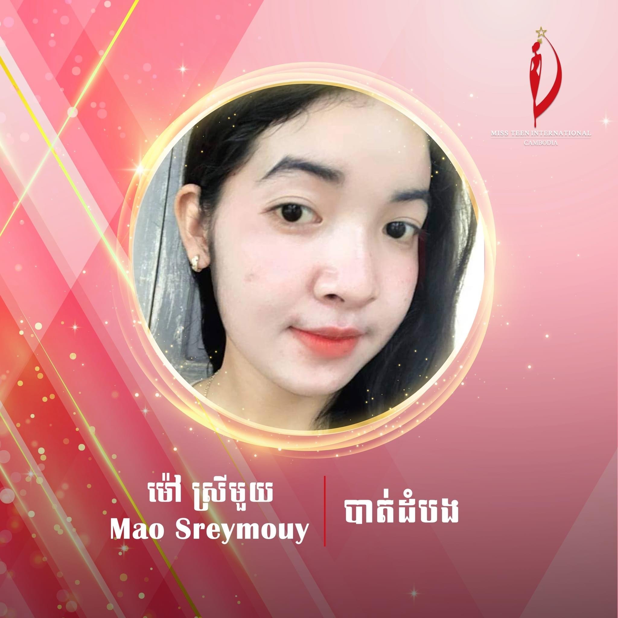 បេក្ខនារី Miss Teen International Cambodia 2023 ក្រុមទី៨
