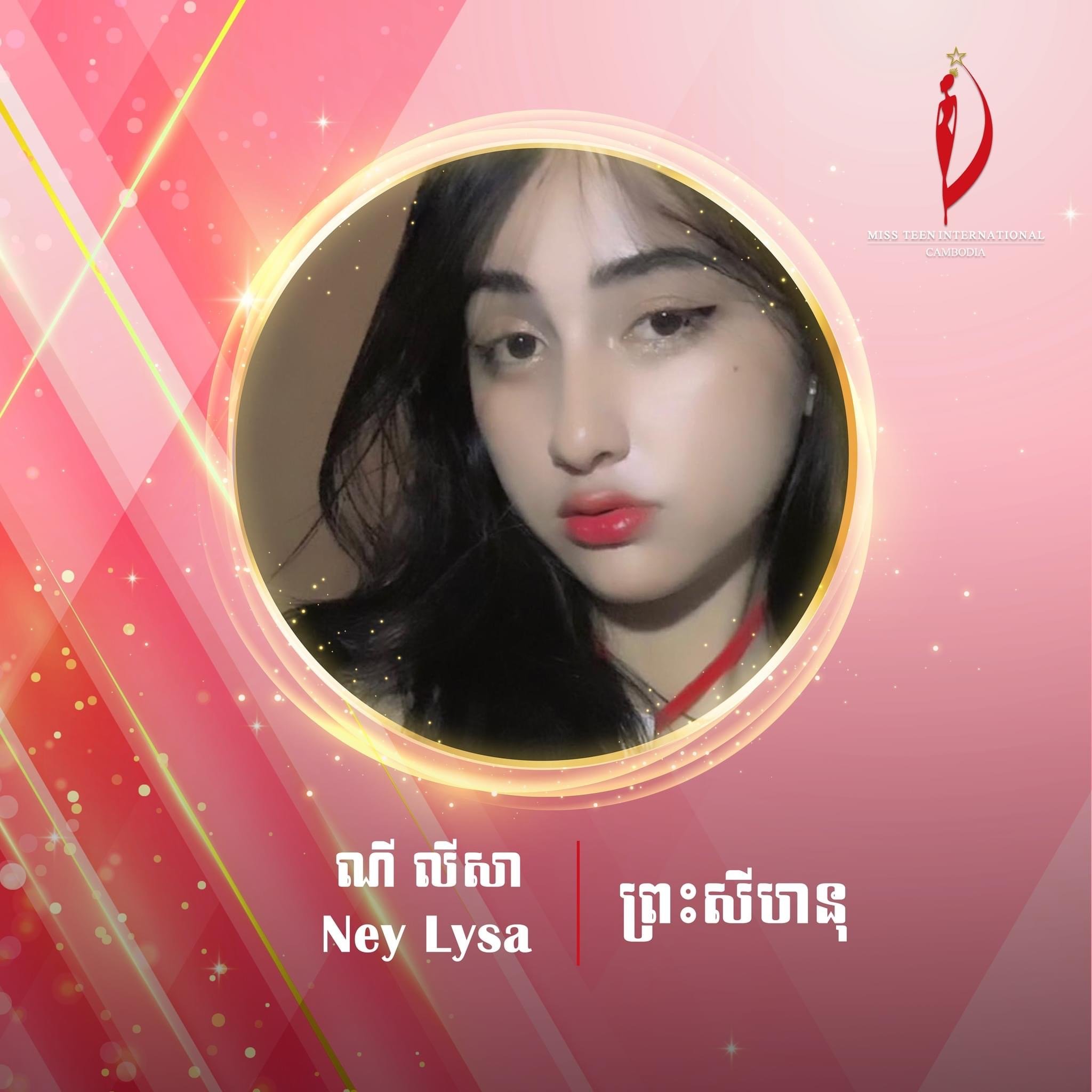 បេក្ខនារី Miss Teen International Cambodia 2023 ក្រុមទី៨
