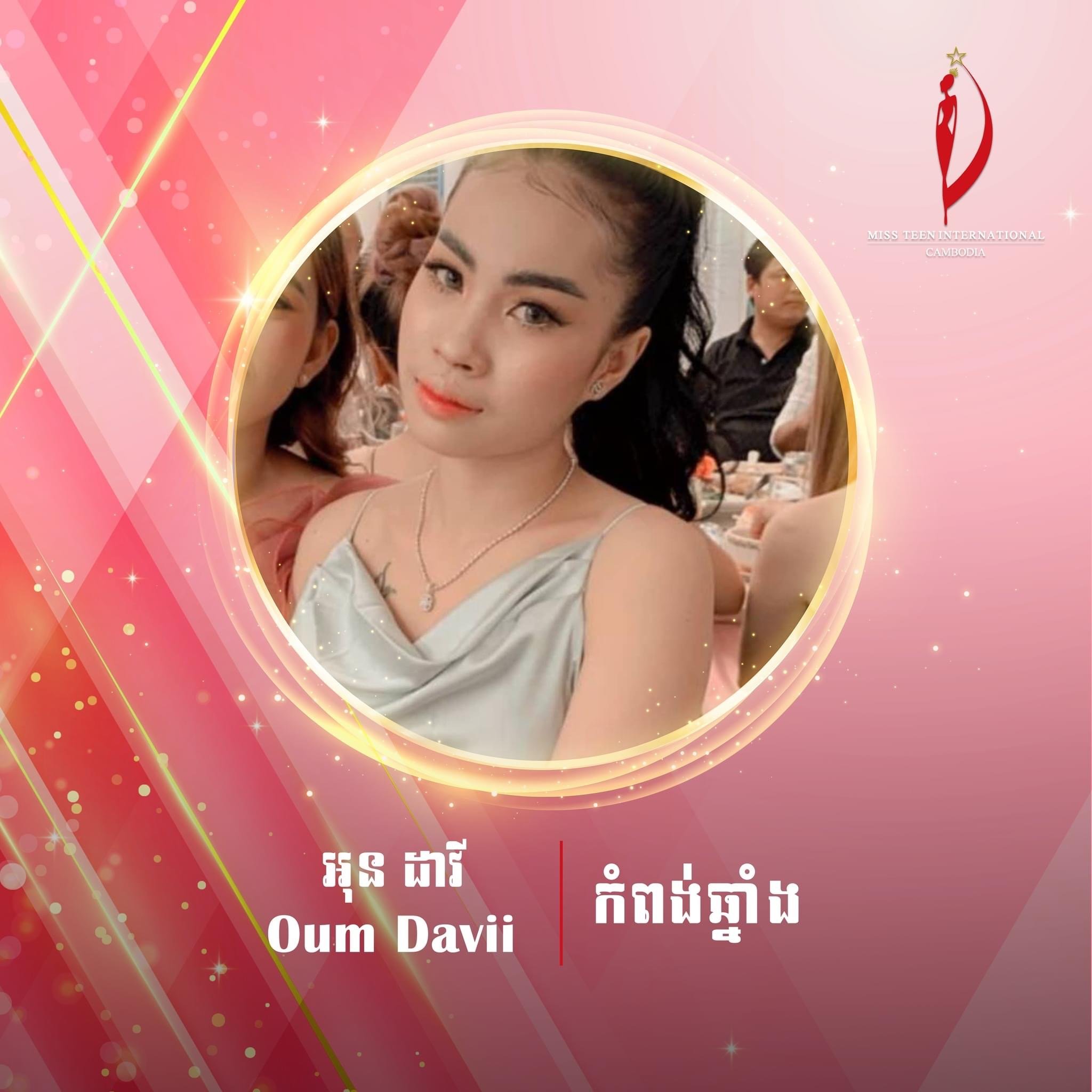 បេក្ខនារី Miss Teen International Cambodia 2023 ក្រុមទី៨