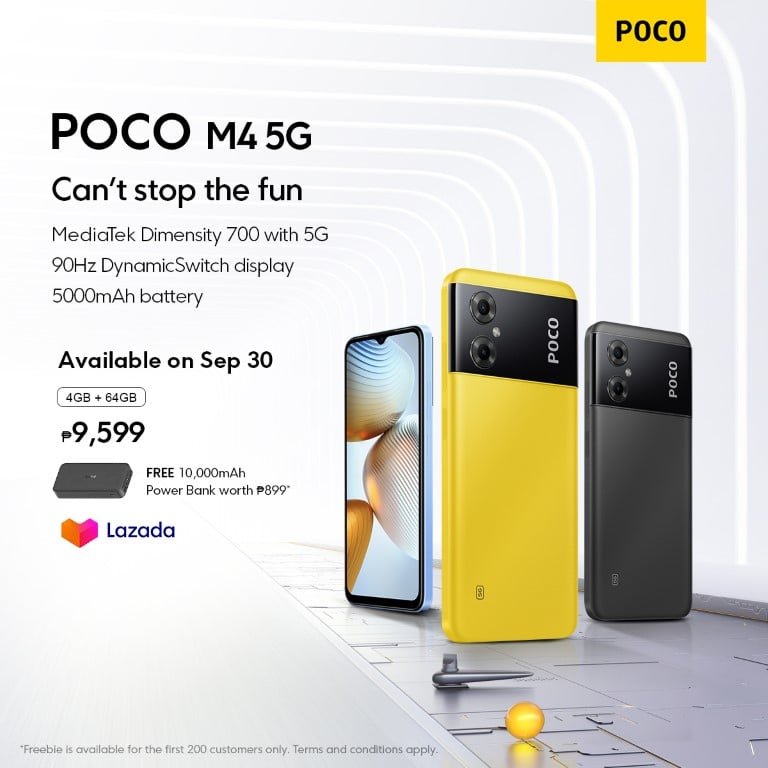 Poco M4 5G • Poco M4 5G 4 Custom 1 • Poco M4 5G Priced In The Philippines