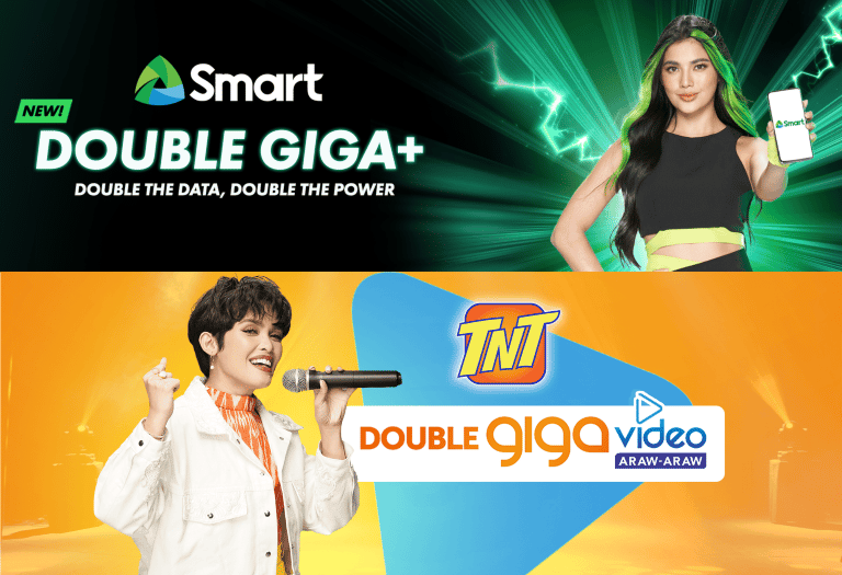 Double Giga • Smart Tnt Double Giga Custom • Smart, Tnt Launch Double Giga+ Prepaid Promos