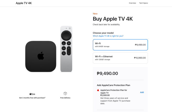 Apple Tv 4K • Apple Tv 4K Now Official, Priced In The Philippines 7 Apple Tv 4K Price