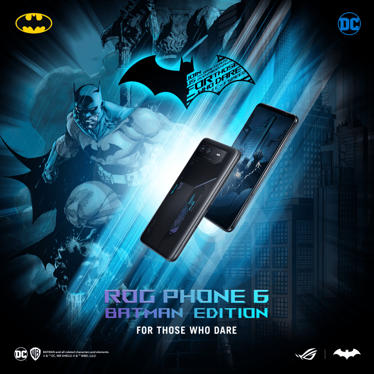 Rog Phone • Rog Phone 6 Batman Edition Kv • Asus Rog Phone 6D Ultimate, Rog Phone 6 Batman Edition Priced In The Philippines