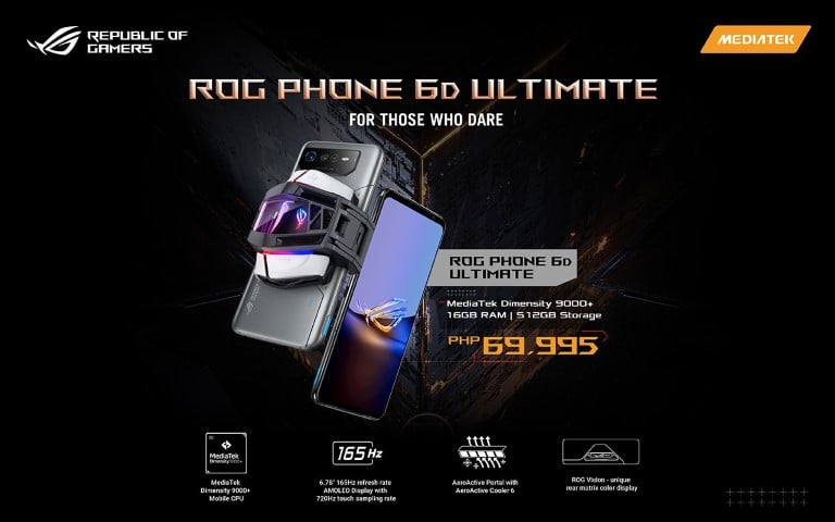 Rog Phone • Asus Rog Phone 6D Ultimate, Rog Phone 6 Batman Edition Priced In The Philippines 4 Rog Phone • Rog Phone 6D Ultimate Pr Kv • Asus Rog Phone 6D Ultimate, Rog Phone 6 Batman Edition Priced In The Philippines