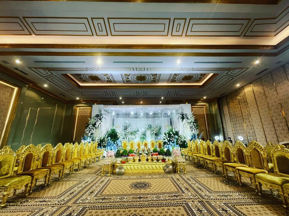 ទិដ្ឋភាពក្នុងពិធីមង្គលការ តារាស្រី ឡុង ថាវរី