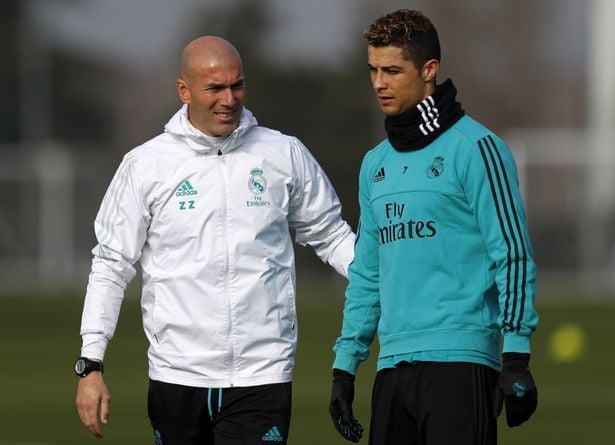 Cristiano Ronaldo និងលោក Zidane
