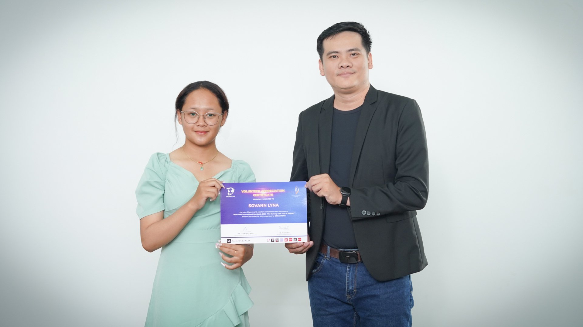 លោក លាង រតនះ - MR. LEANG ROTTNAK ជា Deputy CEO of MEDIALOAD &amp; CEO of DREAMTEAM និងប្អូនស្ម័គ្រចិត្តក្នុងវគ្គប្រកួត The Runway MTIC2023