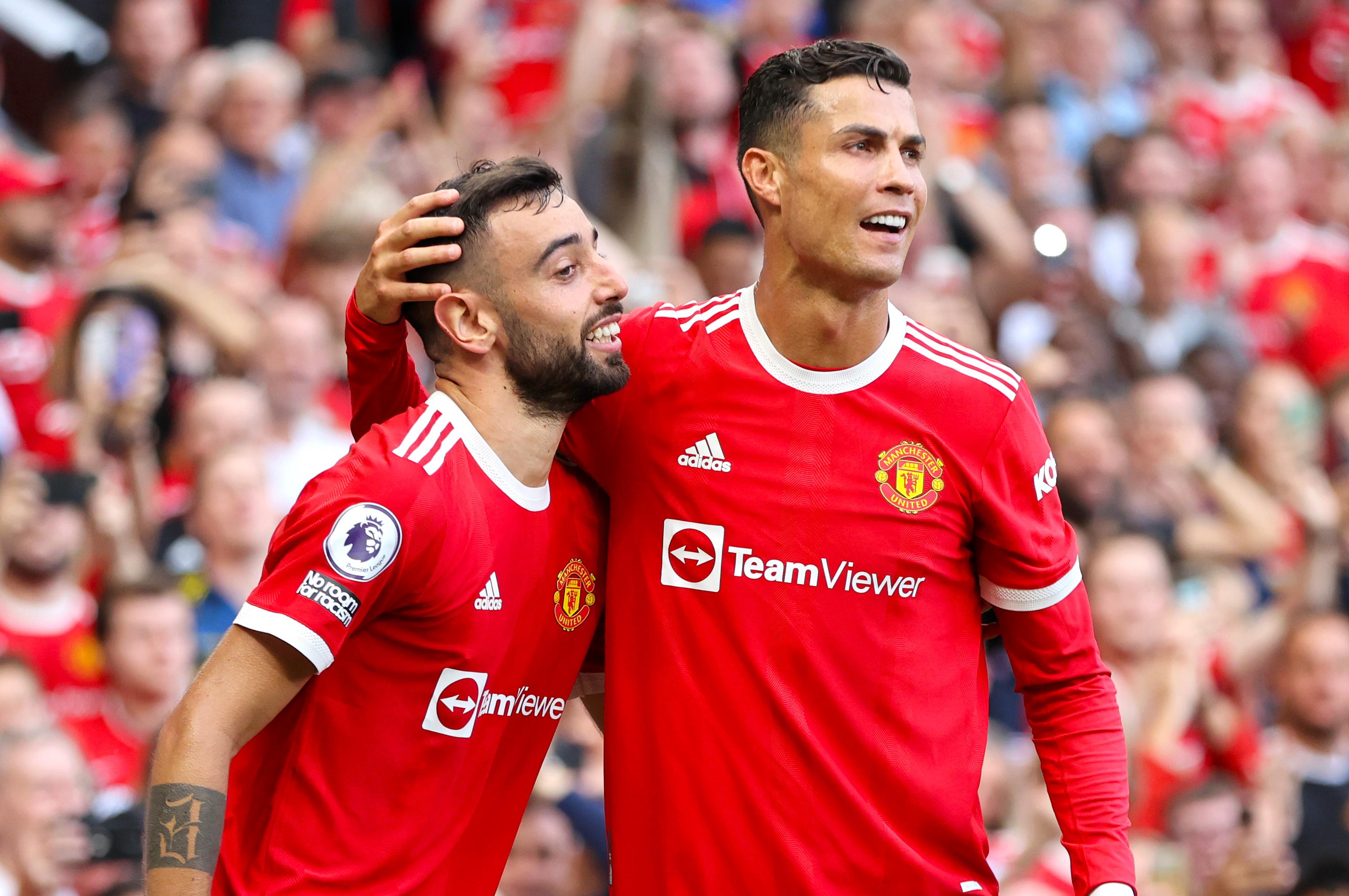 ខ្សែបម្រើ Bruno Fernandes  និង Cristiano Ronaldo&nbsp;
