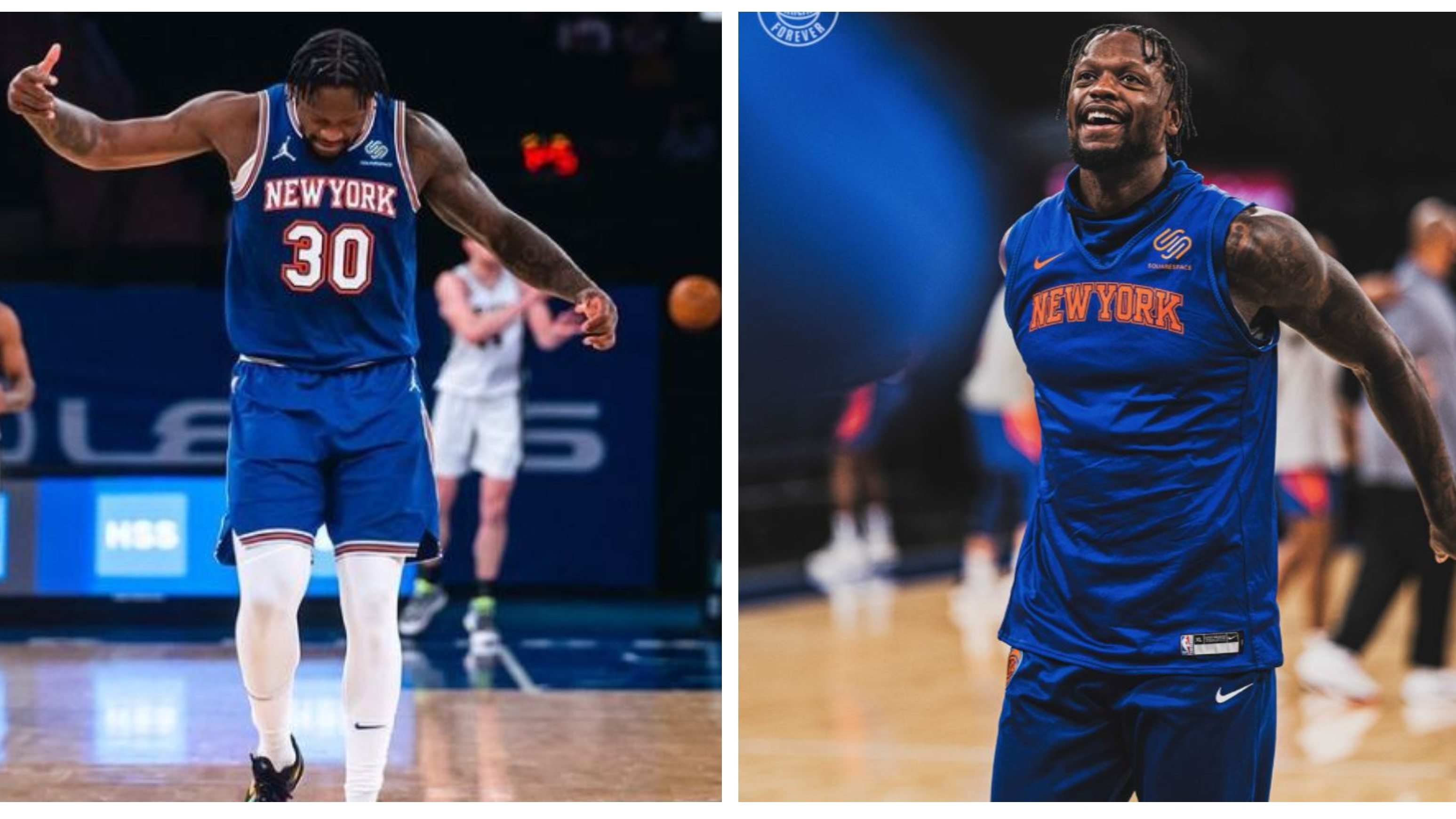 Knicks' Julius Randle named NBA's Most Improved Player