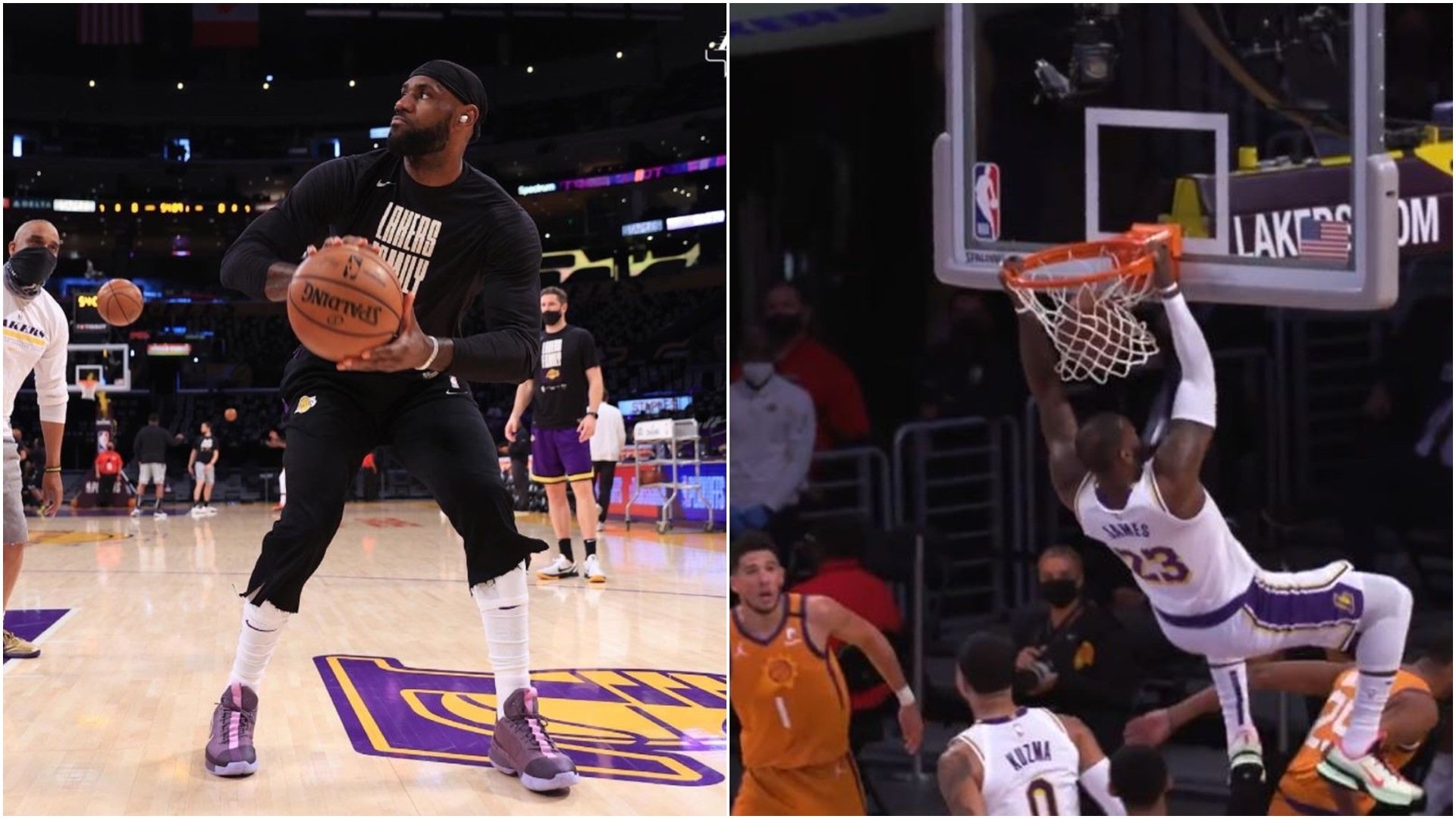 BEST Of LeBron James Rim-Rocking DUNKS