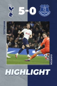 Tottenham 5-0 Everton| EPL Highlight Week 28