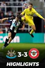 Newcastle 3-3 Brentford | EPL Highlight Week 12