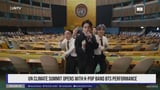 BTS Tampil di Konferensi Iklim PBB