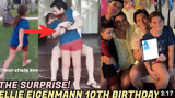 TOUCHING REUNION ni Jake Ejercito at Ellie Eigenmann 10th Birthday SURPRISE PARTY!