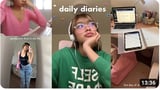 DAILY DIARIES | First day of classes + Productive Days + Chit-chat GRWM 🌆💗 | Stephanie Concepcion