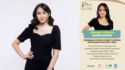 5 Fakta Salwa Rafila, Putri Indonesia Kepulauan Riau Favorit 2022