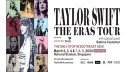 Konser Taylor Swift di Singapura Jadi 6 Hari!