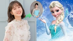 Elsa ဝတ်စုံဂါဝန်လေး ဝတ်ဆင်ပြီး သူမရဲ့ နတ်ဘုရားမအလှတရားကို ပြသလိုက်တဲ့ Park Eun Bin
